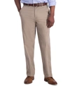 Haggar Men's Iron Free Premium Khaki Classic-fit Flat-front Pant In Multi