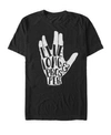 Star Trek Men's The Original Series The Salute Sketch T-shirt In Black