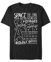 STAR TREK STAR TREK MEN'S THE ORIGINAL SERIES BOLDLY GO WHERE QUOTE SHORT SLEEVE T-SHIRT