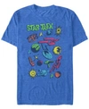 STAR TREK STAR TREK MEN'S THE ORIGINAL SERIES COMIC POP ART SHORT SLEEVE T-SHIRT