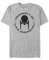 Star Trek Men's Discovery Property Of U.s.s. Shenzhou Short Sleeve T-shirt In Athletic H