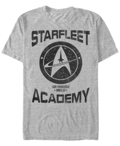 Star Trek Men's Starfleet Academy Starfleet Complete Insignia Short Sleeve T-shirt In Athletic H