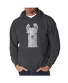 LA POP ART MEN'S WORD ART HOODIE