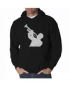 LA POP ART MEN'S WORD ART HOODIE