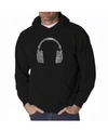 LA POP ART MEN'S WORD ART HOODIE