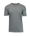 Galaxy By Harvic Men's Short Sleeve V-neck T-shirt In Silver