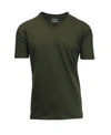 Galaxy By Harvic Men's Short Sleeve V-neck T-shirt In Olive