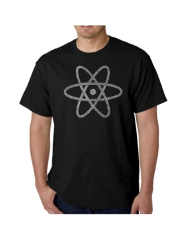 La Pop Art Men's Word Art T-shirt In Black