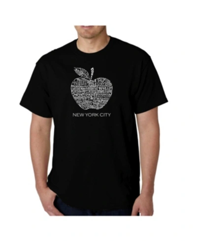 La Pop Art Men's Word Art T-shirt In Gray