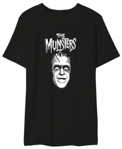Hybrid The Munsters Men's Graphic Tshirt In Black
