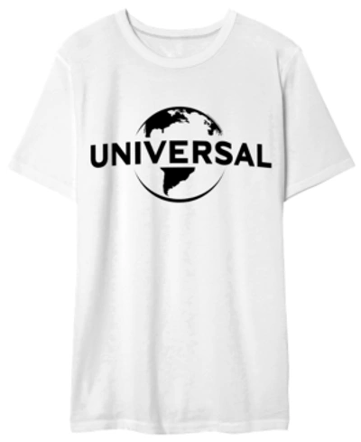 Hybrid Universal Men's Graphic Tshirt In White