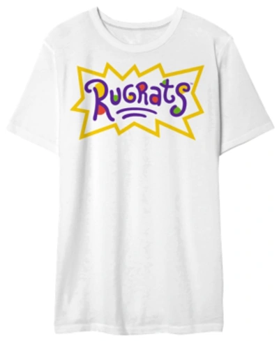 Hybrid Rugrats Men's Graphic Tshirt In White