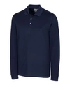 Cutter & Buck Long Sleeve Piqué Performance Polo In Liberty Na
