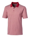 Cutter & Buck Forge Tonal Stripe Stretch Mens Big And Tall Polo Shirt In Red