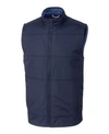 Cutter & Buck Men's Big & Tall Stealth Full Zip Vest In Liberty Na