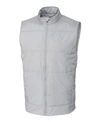 Cutter & Buck Stealth Quilted Vest In Polished