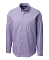 CUTTER & BUCK MEN'S SOAR WINDOWPANE SHIRT