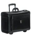 Mancini Business Collection Wheeled Laptop Catalog Case In Black