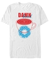 TWIN PEAKS TWIN PEAKS MEN'S RED AND BLUE DAMN GOOD SHORT SLEEVE T-SHIRT