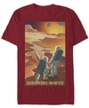 Nasa Men's Mars Surveyors Wanted Short Sleeve T-shirt In Cardinal