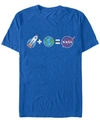 NASA NASA MEN'S EMOJI STORY SHORT SLEEVE T-SHIRT