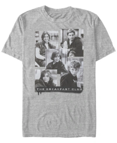 The Breakfast Club Men's Character Photos Short Sleeve T-shirt In Athletic H
