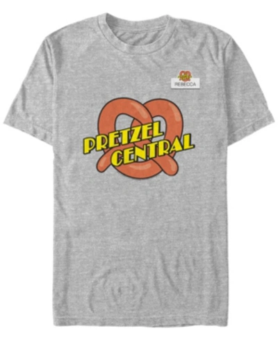 Crazy Ex Girlfriend Men's Rebecca's Pretzel Central Uniform Short Sleeve T-shirt In Athletic H