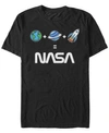 NASA NASA MEN'S EMOJI'S EQUAL NASA SHORT SLEEVE T-SHIRT