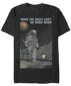 NASA NASA MEN'S MARS WORK THE NIGHT SHIFT SHORT SLEEVE T-SHIRT