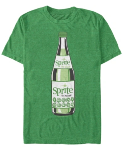 Coca-cola Men's Classic Sprite Taste The Natural Short Sleeve T-shirt In Kelly Heat