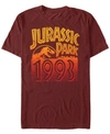 JURASSIC PARK JURASSIC PARK MEN'S RETRO LOGO 1993 SHORT SLEEVE T-SHIRT