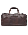 Mancini Buffalo Collection Duffle Bag In Brown