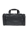 Mancini Buffalo Collection Carry On Duffle Bag In Black