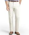 IZOD MEN'S AMERICAN STRAIGHT-FIT FLAT FRONT CHINO PANTS