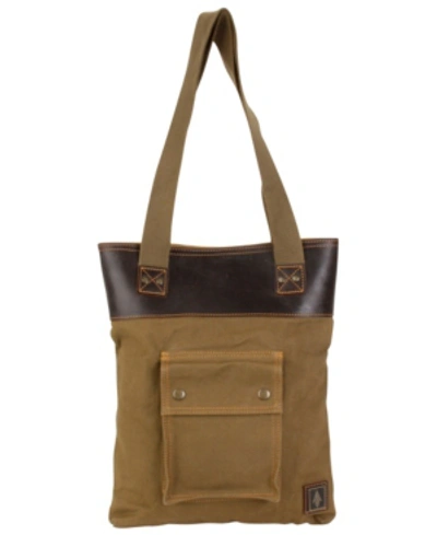 Damndog Damn Tote In Swamp Green