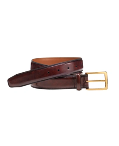 JOHNSTON & MURPHY SMOOTH BASIC LEATHER BELT