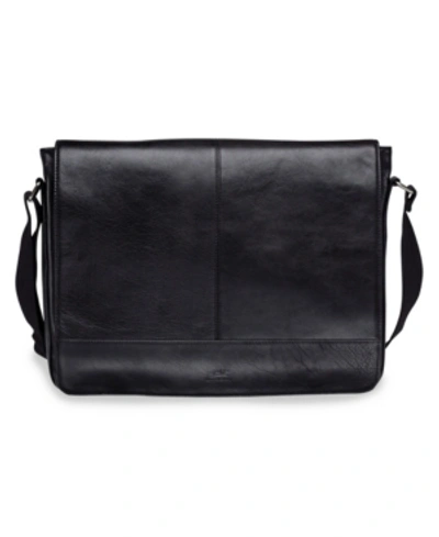 Mancini Arizona Collection 15" Laptop / Tablet Messenger Bag In Black