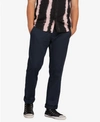 Volcom Vmonty Straight Leg Stretch Chinos In Dark Navy