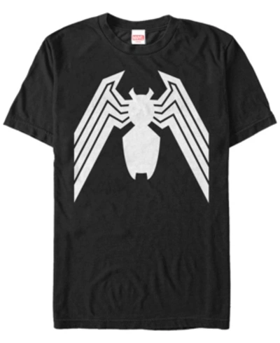 Fifth Sun Marvel Men's Venom Classic Chest Logo Costume Short Sleeve T-shirt In Black