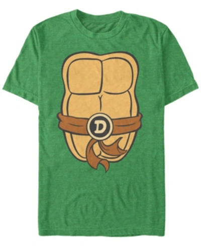 Fifth Sun Nickelodeon Teenage Mutant Ninja Turtles Raphael Chest Costume Short Sleeve T-shirt In Kelly Heat