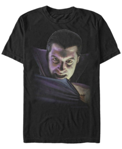Fifth Sun Universal Monsters Big Vampire Men's Short Sleeve T-shirt In Black