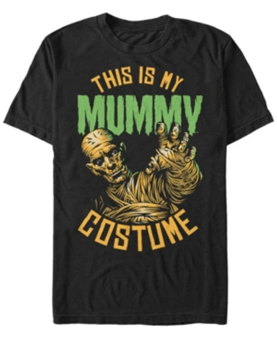 Fifth Sun Universal Monsters Men's My Mummy Halloween Costume Short Sleeve T-shirt In Black