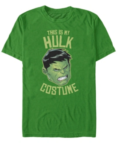 Fifth Sun Marvel Men's Avengers Hulk Halloween Costume Short Sleeve T-shirt In Kelly