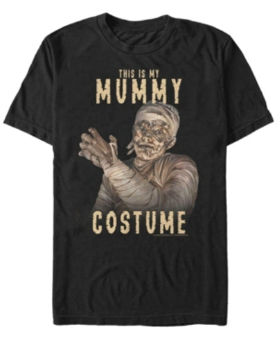 Fifth Sun Universal Monsters Mummy Costume Men's Short Sleeve T-shirt In Black