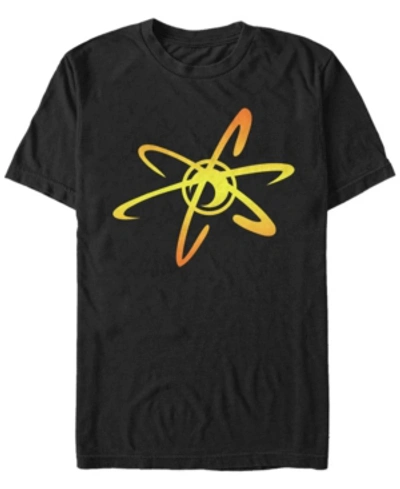 Fifth Sun Men's Nickelodeon Jimmy Neutron Logo Short Sleeve T-shirt In Black