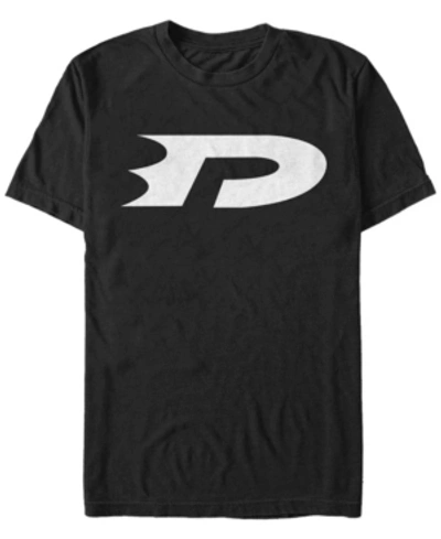 Fifth Sun Men's Nickelodeon Danny Phantom D Logo Short Sleeve T-shirt In Black