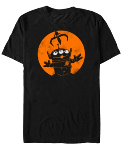 Fifth Sun Disney Pixar Men's Toy Story Alien Claw Machine Halloween Short Sleeve T-shirt In Black