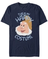 Fifth Sun Disney Men's Snow White And The Seven Dwarfs Happy Halloween Costume Short Sleeve T-shirt In Navy