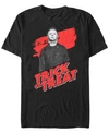 Fifth Sun Halloween 2 Men's Michael Myers Trick Or Treat Short Sleeve T-shirt In Black