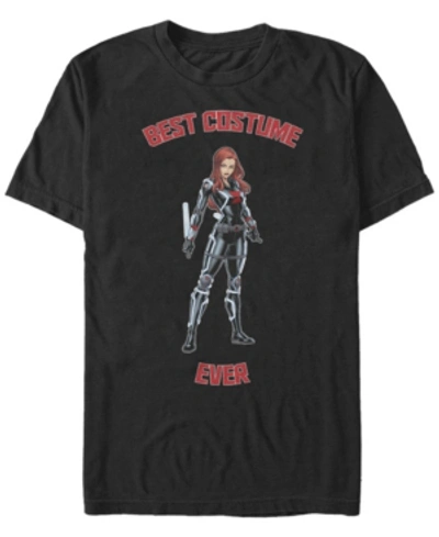 Fifth Sun Marvel Men's Black Widow Best Costume Ever Short Sleeve T-shirt